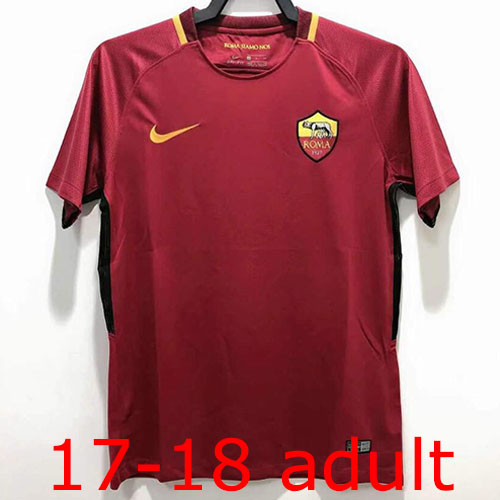 2017-2018 Roma Home jersey the best quality