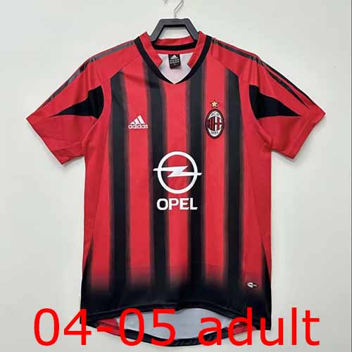 2004-2005 AC Milan Home jersey the best quality