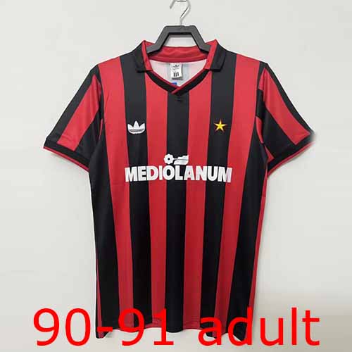 1990-1991 AC Milan Home jersey the best quality