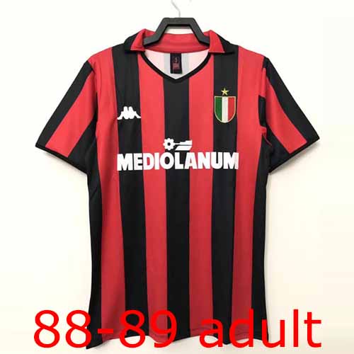 1988-1989 AC Milan Home jersey the best quality