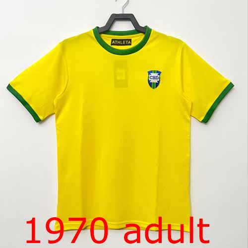 1970 Brazil Home jersey Thailand the best quality