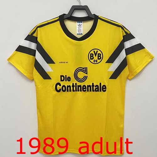 1989 Dortmund Home jersey the best quality