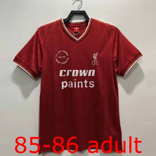 1985-1986 Liverpool jersey Thailand the best quality