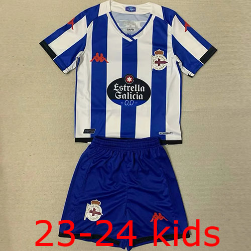 2023-2024 Deportivo de La Coruña Kids Thailand the best quality