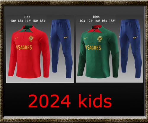 2024 Portugal Kids Training clothes