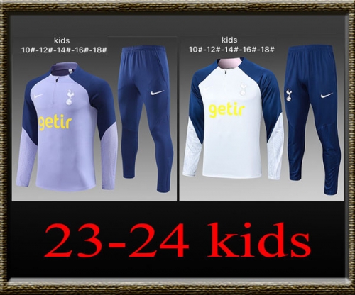 2023-2024 Tottenham Kids Training clothes