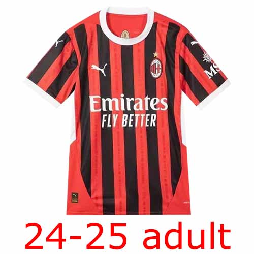 2024-2025 AC Milan adult the best quality