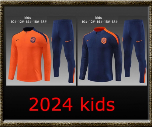 2024 Netherlands Kids Training clothes