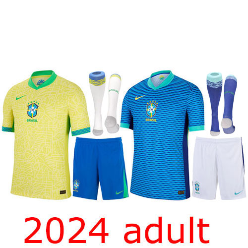 2024 Brazil adult + Socks Set the best quality
