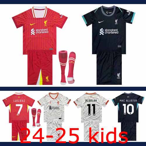 2024-2025 Liverpool Kids + Socks the best quality