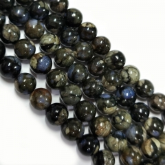 Natural Grey Opal Stone Plain Rounds, 4-12mm, Approx 38cm/strand