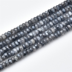 Larvikite Plain Rondelles, Approx 2x4mm, Approx 38cm/strand