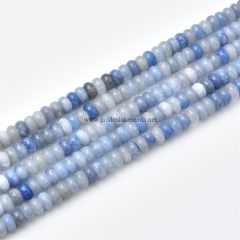 Blue Aventurine Plain Rondelles, Approx 2x4mm, Approx 38cm/strand