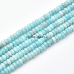 Amazonite Plain Rondelles, Approx 2x4mm, Approx 38cm/strand