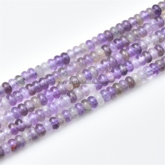 Amethyst Plain Rondelles, Approx 2x4mm, Approx 38cm/strand
