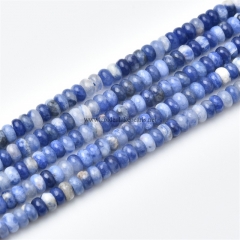 Sodalite Plain Rondelles, Approx 2x4mm, Approx 38cm/strand
