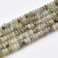 Labradorite Plain Saucers, Approx 3x6mm, Approx 38cm/strand