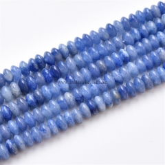 Blue Aventurine Plain Saucers, Approx 3x6mm, Approx 38cm/strand