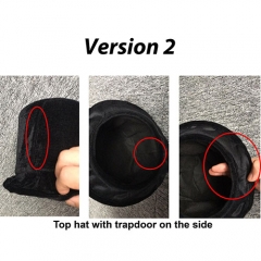 Top Hat (shrinkable;with trapdoor inside on the bottom)