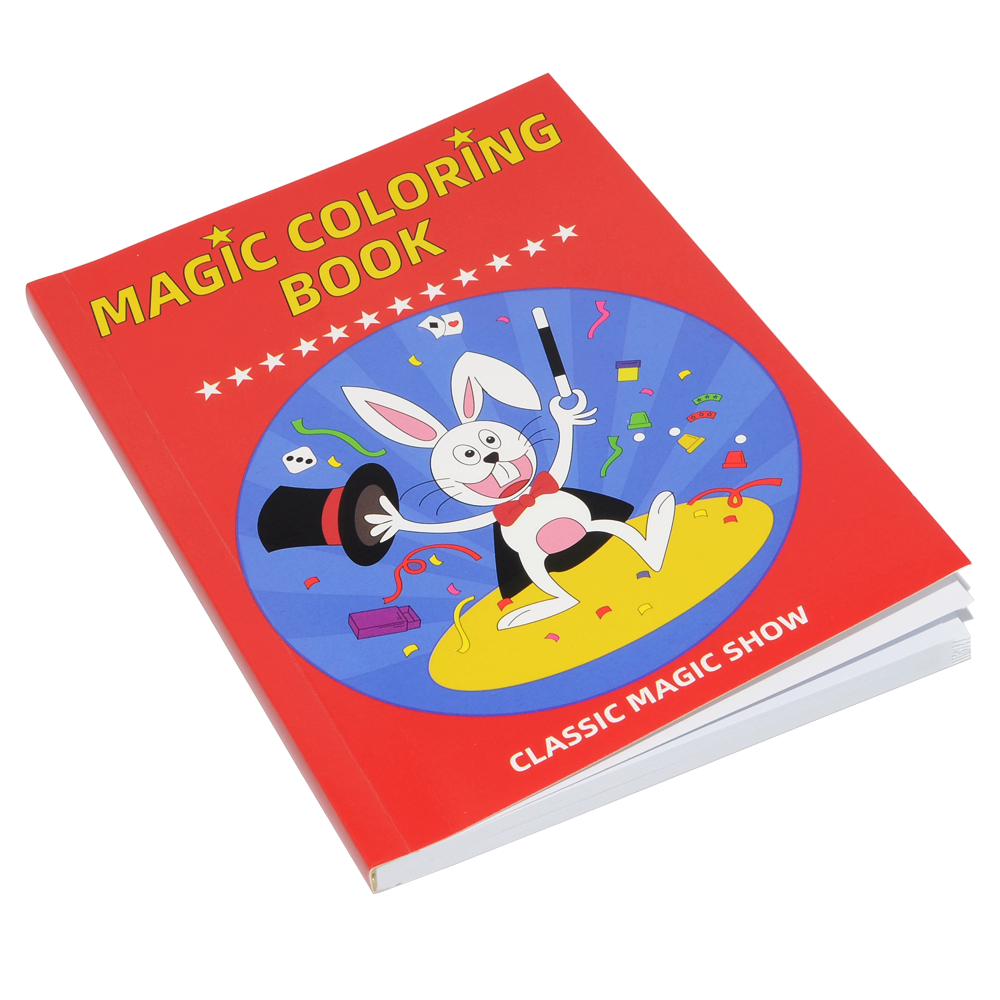 Magic Coloring Book - New Edition,Beginner Magic Trick