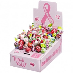 Charity campaign desk top Candy display box