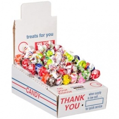 Charity campaign donation desk top Candy display paper box