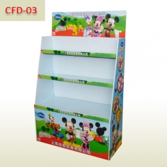 Disney toys promotional cardboard display stand