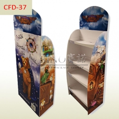 Halloween party gift retail Cardboard 5 tiers stand