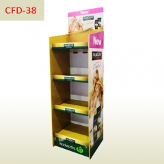 Sales promotional Corrugated Cardboard Display Stand