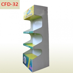 Pillow Sales Promotional Cardboard Display shelves stand
