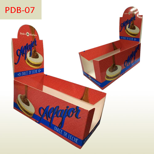 Biscuit paper packaging box and display box