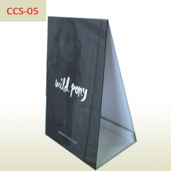 Shampoo advertising A3 size board cardboard counter standee