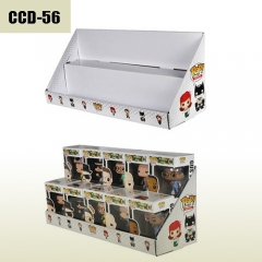 Cardboard packaging and display counter display box for doll