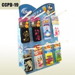 Cardboard Counter peg hook display box for cell phone case