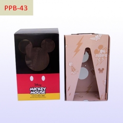 Mickey mouse toys custom cutouted window package box