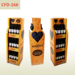 Liquor Supermarket display stand Beer retail display Promotion display rack for Wine