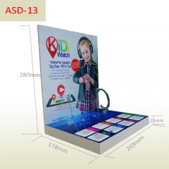 Counter top Acrylic display stand for kid's watches