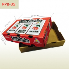 Easy to carry Cherry pacakge Corrugated box