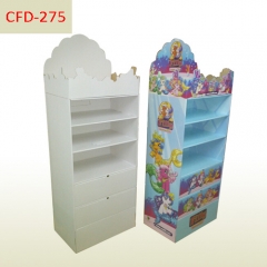 Cartoon character dolls wholesale Cardboard floor display stand