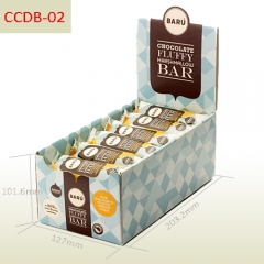 Chocolate Marshmallow bar packaging and display box