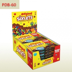 Chocolatey Candies packaging box and display box