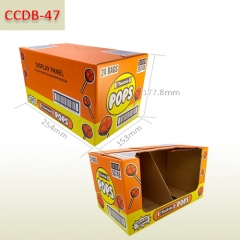 Lollypop Corrugated Package box and Perforated Display Box