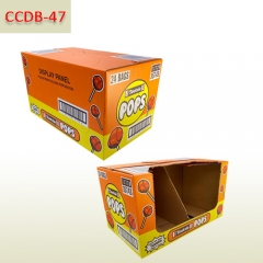 Lollypop Corrugated Package box and Perforated Display Box