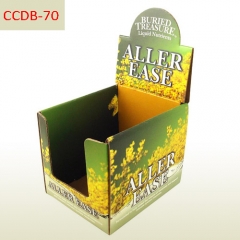 Corrugated display shipper Package box for liquid nutrients