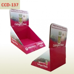 Wholesale Cardboard Counter top Display for Vitamin/ Dietary Supplements