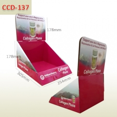 Wholesale Cardboard Counter top Display for Vitamin/ Dietary Supplements