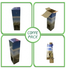 Custom made Paper box for coffee bag