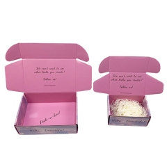 Cosmetic packaging cardboard box