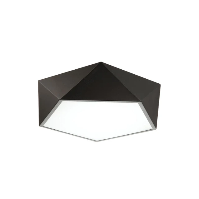 Modern Black Diamon LED Ceiling Light-Cool White