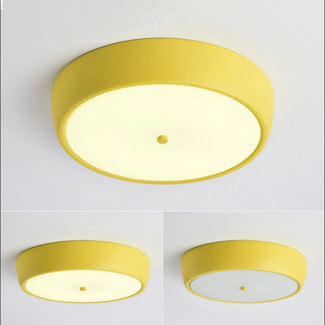 Modern LED Lighting Round Ceiling Light for Kid's Room Girl's Room Nursery Room